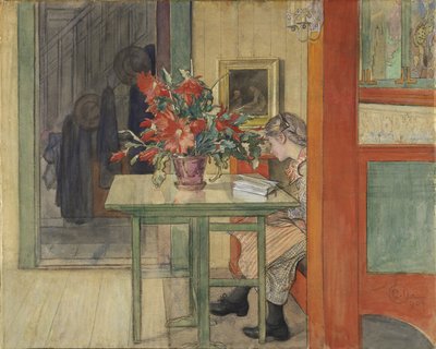 Lisbeth lisant - Carl Larsson