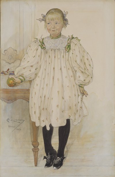 Martha Winslow enfant - Carl Larsson