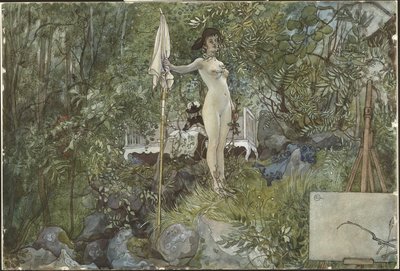 Atelier en plein air. Depuis chez soi (26 aquarelles) - Carl Larsson