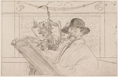 Autoportrait - Carl Larsson