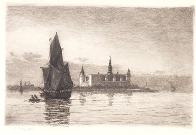 Soirée à Kronborg - Carl Locher