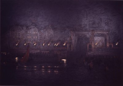 Les funérailles de Frederik VII le 2 décembre 1863 - Carl Locher