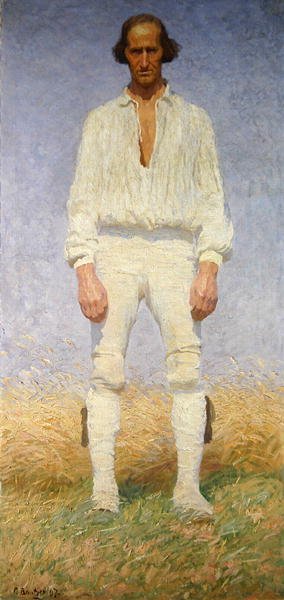 Un ouvrier agricole de Hesse - Carl Ludwig Noah Bantzer