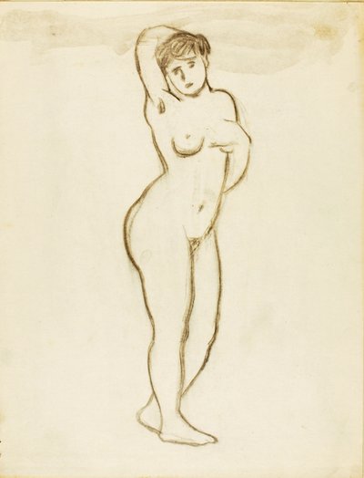 Nu féminin debout - Carl Newman
