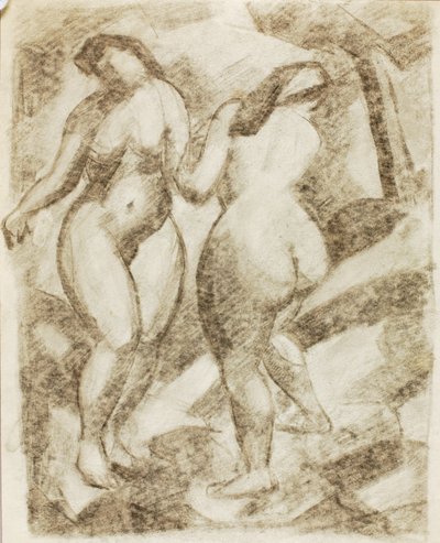 Deux nus féminins - Carl Newman