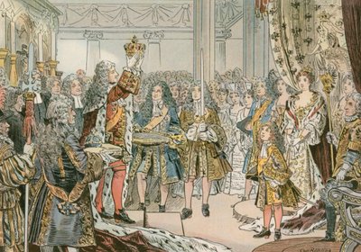 Le couronnement de Frédéric Ier de Prusse (1657-1713) à Königsberg en 1701 - Carl Rohling