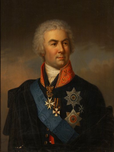 Portrait du comte Piotr Zavadovsky 1739-1812, 1849 - Carl Schulz