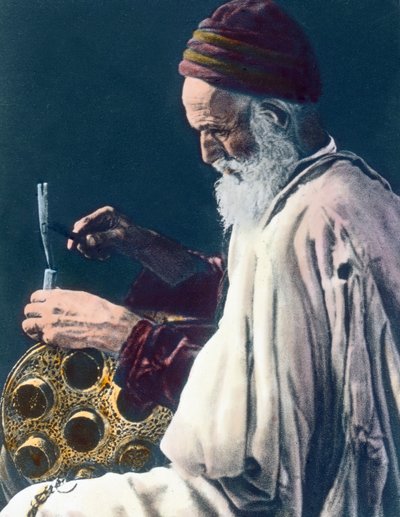 Maroc, chaudronnier juif, date de l