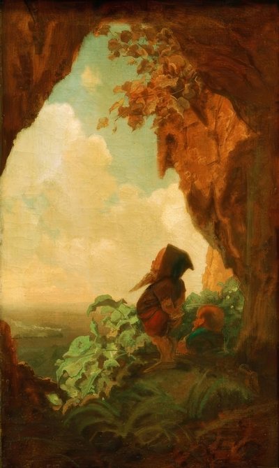 Petits mineurs, ou le premier chemin de fer - Carl Spitzweg