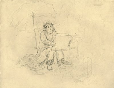 Der Landschaftsmaler II - Carl Spitzweg