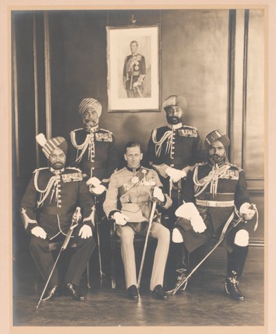 Officiers indiens du Roi, 1936 - Carl Vandyk