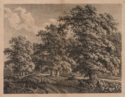 Paysage et trois figures - Carl Wilhelm Kolbe I