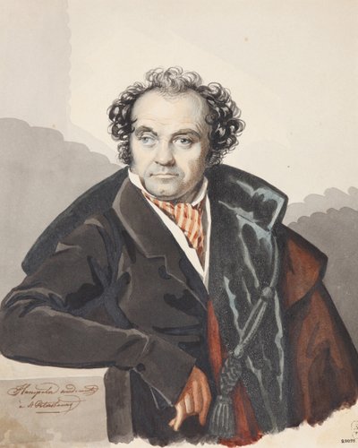 Portrait de Sergey Dmitryevich Lvov, 1820s - Carl von Hampeln