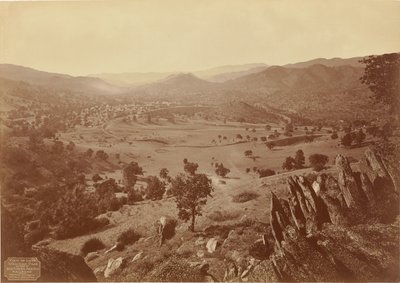 Vue générale de la boucle de Tehachapi, S.P.R.R. - Carleton Watkins