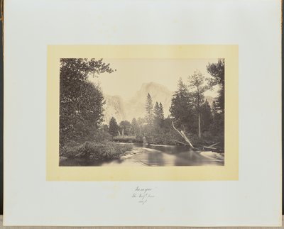Tasayac. Le demi-dôme 5000 ft - Carleton Watkins