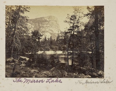 Le Lac, Vallée de Yosemite, Comté de Mariposa, CAL. (No.1028) - Carleton Watkins