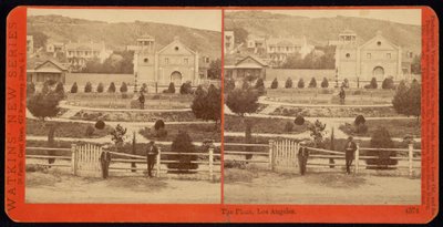 La Plaza, Los Angeles - Carleton Watkins