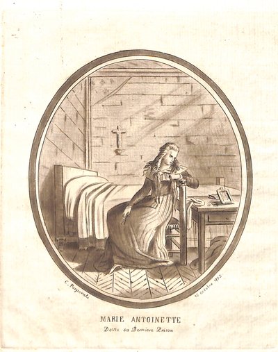 Marie-Antoinette dernière prison - Carlo Antonio Porporati