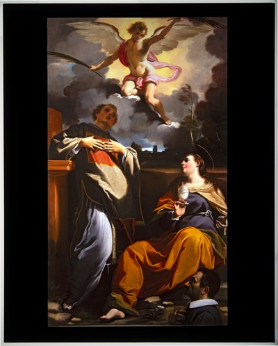 Saint Laurent et Marie-Madeleine avec un donateur - Carlo Bononi