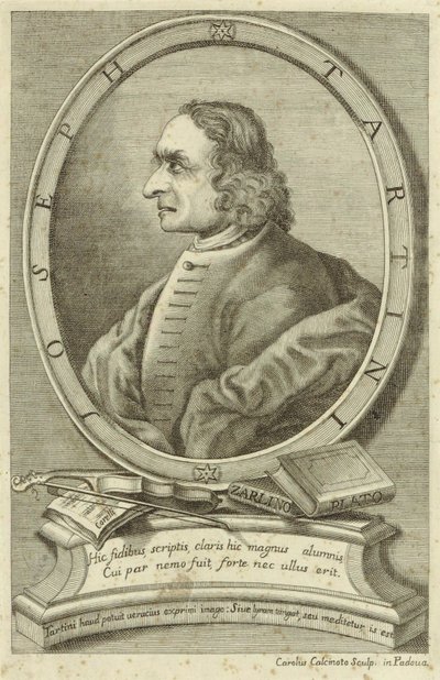 Personne représentée :  Giuseppe Tartini - Carlo Calcinotto