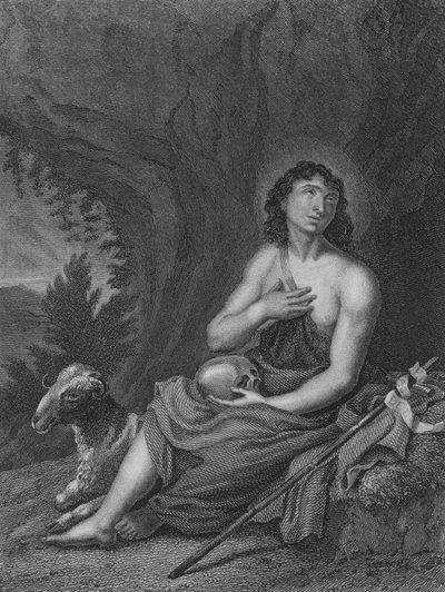 Saint Jean dans le désert - Carlo Cignani