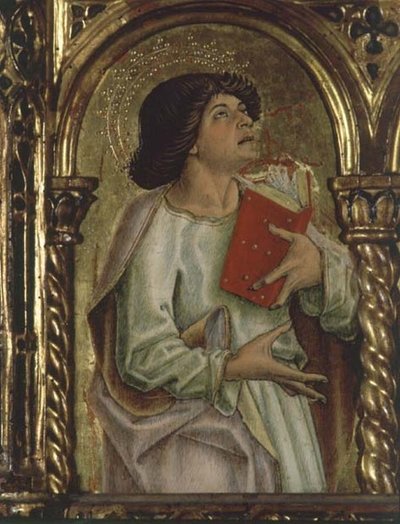 Un apôtre (détail) - Carlo Crivelli