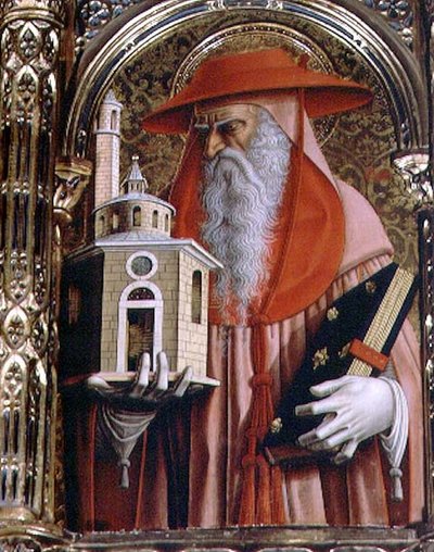 Saint Jérôme (détail) - Carlo Crivelli