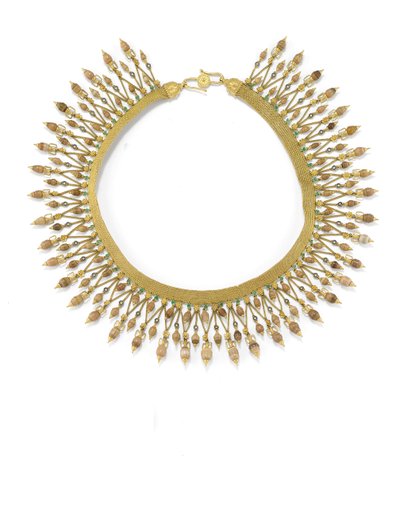 Collier (or, émail et perles de grotte) - Carlo Giuliano