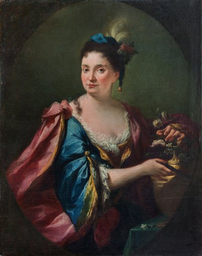 Portrait de Caterina Corbelini (?) - Carlo Innocenzo Carloni