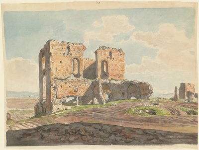 La grande villa des Quintilii sur la voie Appienne - Carlo Labruzzi
