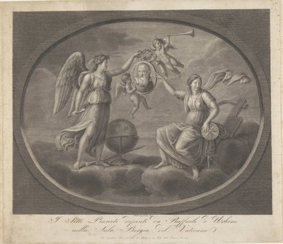 Allégorie sur Galileo Galilei - Carlo Lasinio