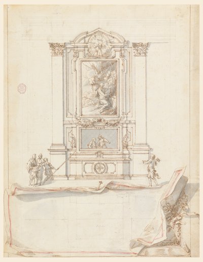 Conception pour un autel - Carlo Marchionni