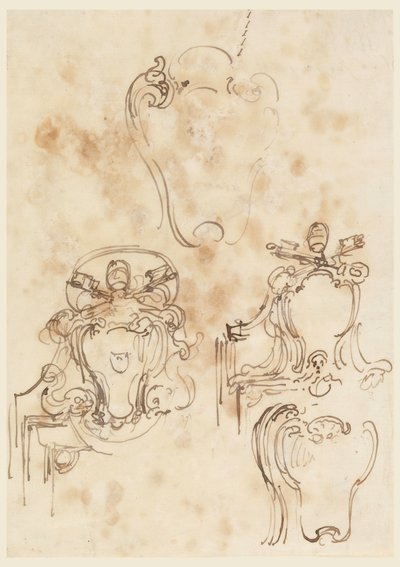 Dessin, Esquisses de cadres et d