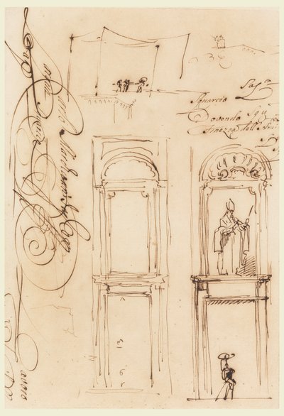 Croquis et script - Carlo Marchionni