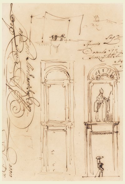 Croquis et script - Carlo Marchionni