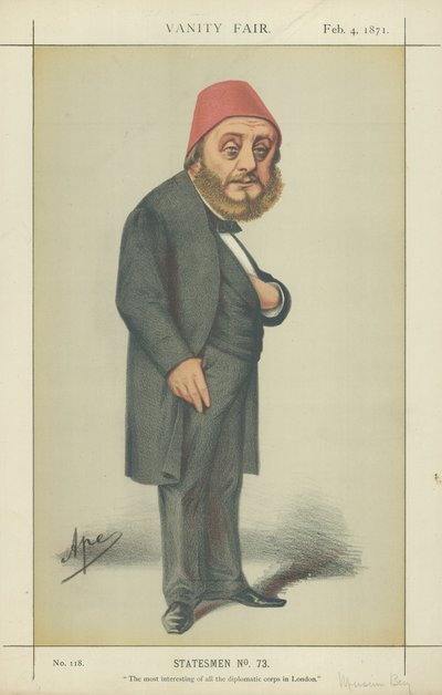H E Musurus Pacha - Carlo Pellegrini