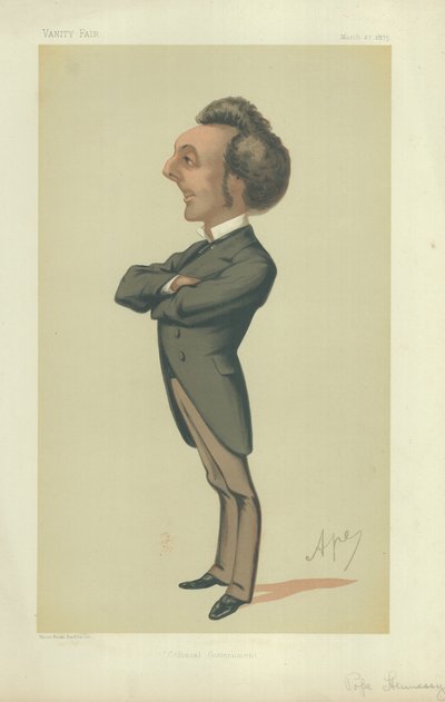 Son Excellence le Gouverneur John Pope Hennessy - Carlo Pellegrini