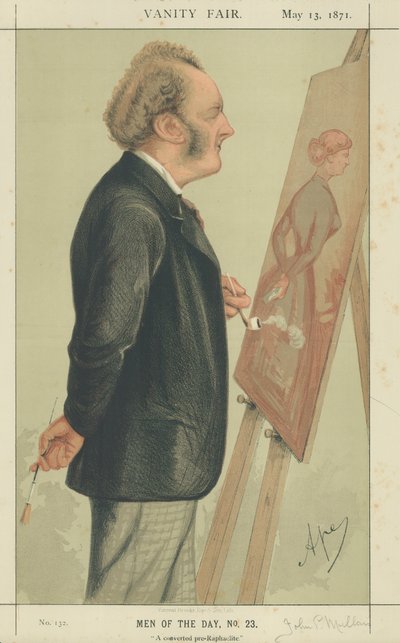 M. John Everett Millais - Carlo Pellegrini