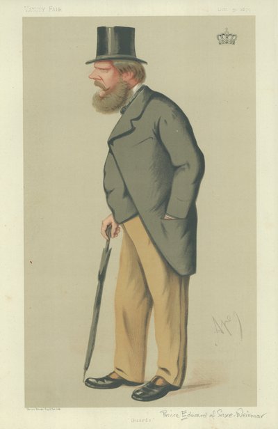 Prince Edward de Saxe-Weimar - Carlo Pellegrini