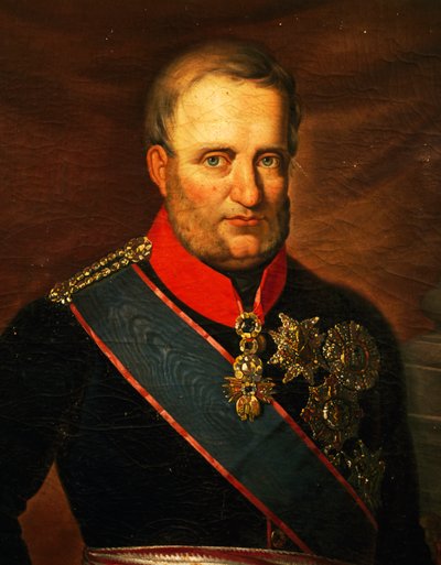 Portrait de François Ier des Deux-Siciles - Carlo de Falco