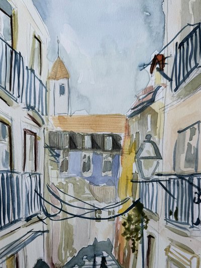 Une ruelle pleine de charme - Carola Cedell