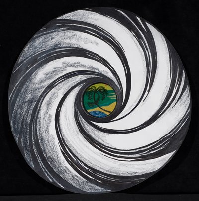 Tourbillon de lentille avec palmier, 2005 - Carolyn Hubbard Ford