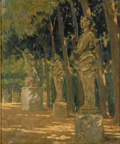 Carrefour au bout du Tapis Vert, Versailles - Carroll Beckwith