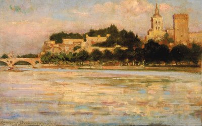 Le Palais des Papes et le Pont d