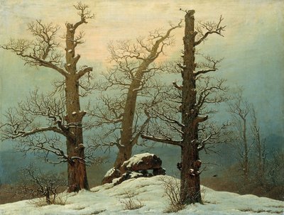 Cairn dans la neige, 1807 - Caspar David Friedrich