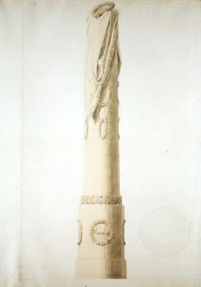 Conception pour une colonne commémorative - Caspar David Friedrich