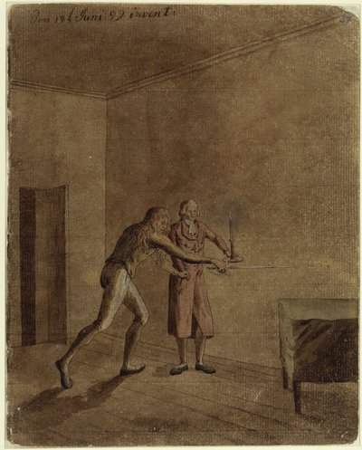 Franz et Daniel des « Brigands » de Schiller - Caspar David Friedrich