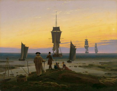 French : Les étapes de la vie The life stages - Caspar David Friedrich