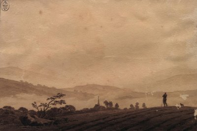 Matin brumeux - Caspar David Friedrich