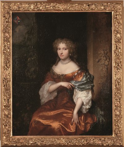 Portrait de Johanna Hulft (1649-1698) - Caspar Netscher